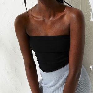 womens H&M black tube top size medium